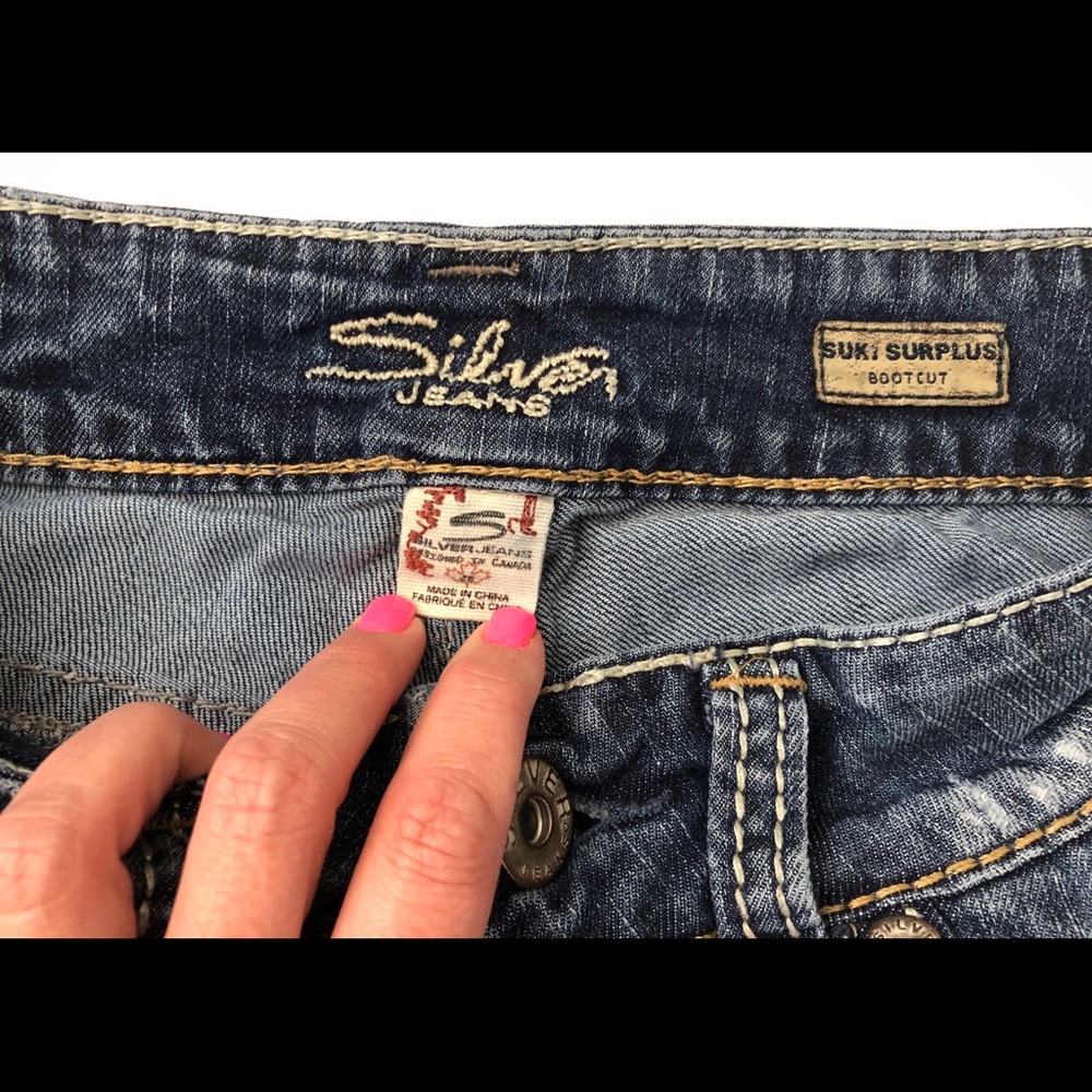 ***SOLD*** Silver Suki Surplus Bootcut Jean - Picture 5 of 5